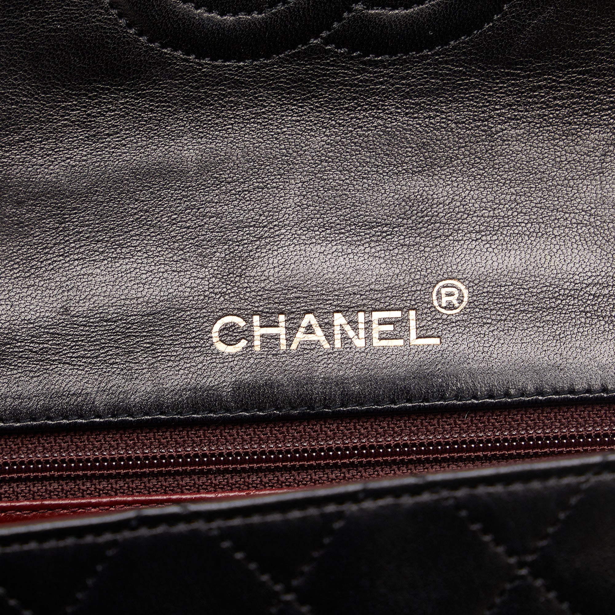 Chanel Classic Flap Mini Black Square Lambskin Gold