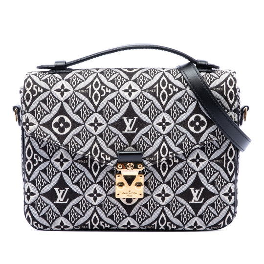 Louis Vuitton Pochette Métis Black Since 1854 Canvas