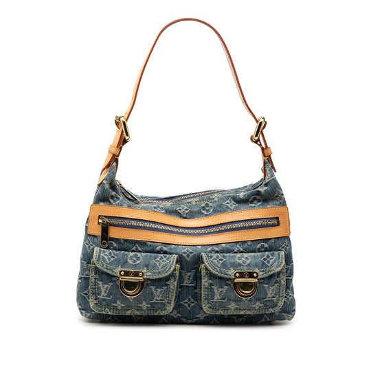 Louis Vuitton Baggy PM Blue Monogram Denim