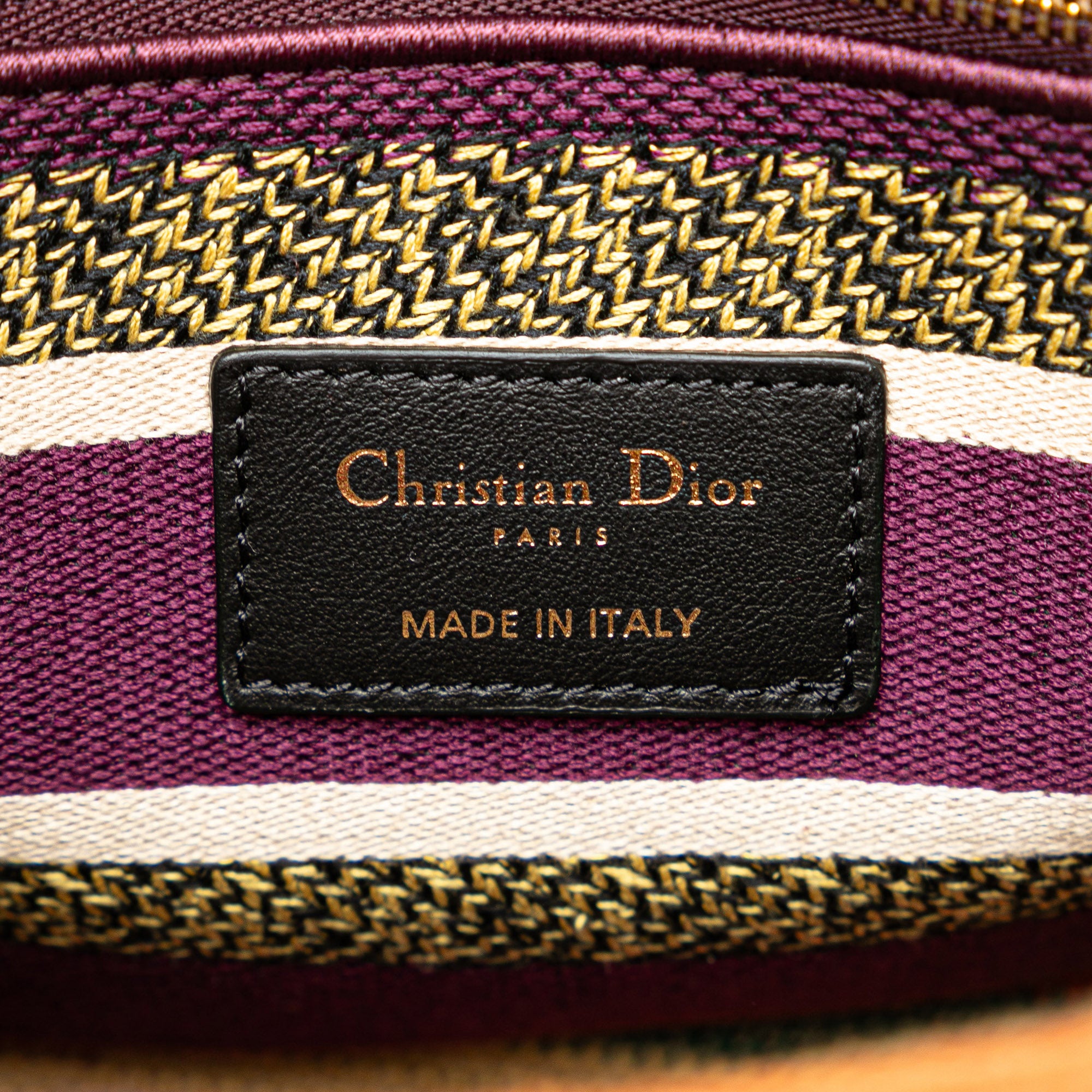 Dior Lady D-Lite Medium Multicolor Canvas