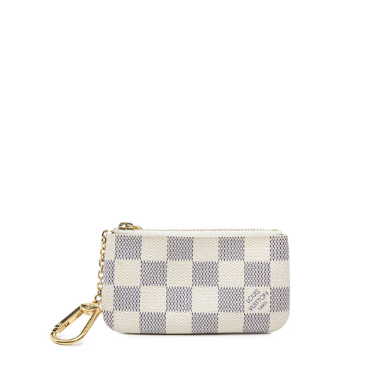Louis Vuitton Pochette Cles Damier Ebene Canvas