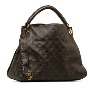 Louis Vuitton Artsy MM Brown Monogram Empreinte