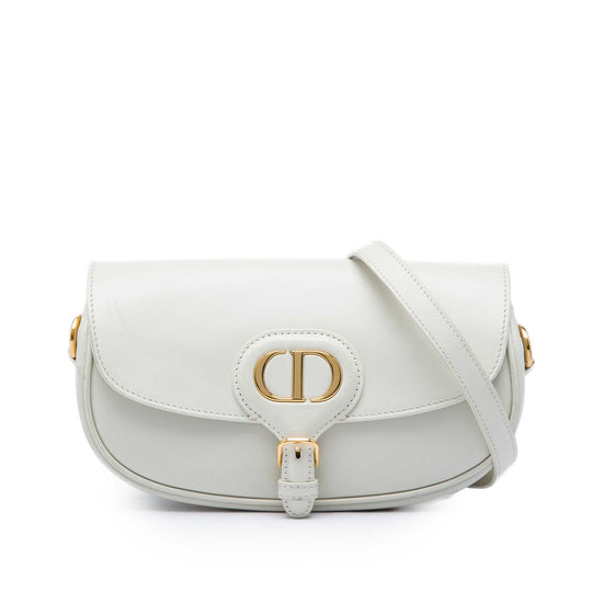 Dior Bobby East West White Calfskin
