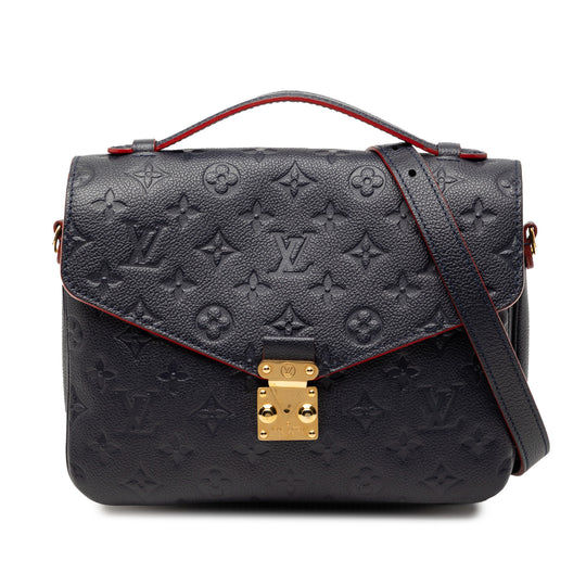 Louis Vuitton Pochette Metis Blue Monogram Empreinte