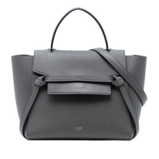 Celine Belt Bag Grey Calfskin
