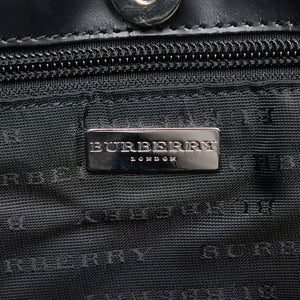 Burberry Tote Bag Brown House Check Canvas