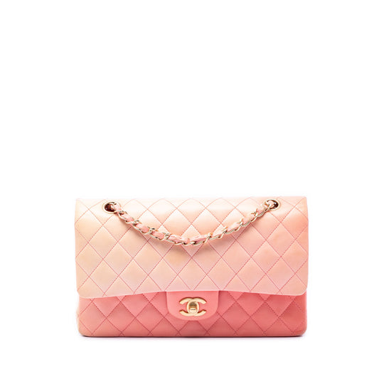 Chanel Classic Double Flap Medium Pink Lambskin