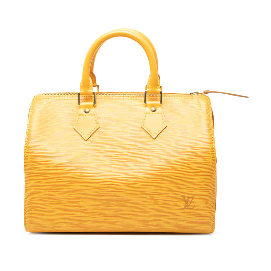 Louis Vuitton Speedy 25 Yellow Epi