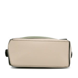 Loewe Puzzle Bag Mini Green Tricolor Calfskin