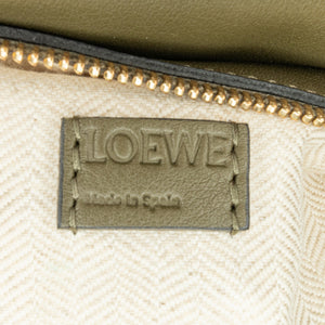 Loewe Puzzle Bag Mini Green Tricolor Calfskin