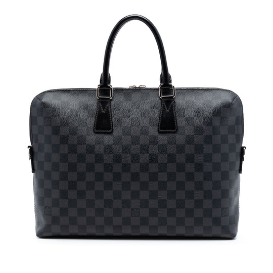 Louis Vuitton Porte Documents Jour Damier Graphite Canvas