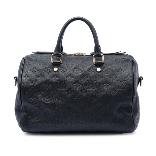 Louis Vuitton Speedy 30 Blue Monogram Empreinte