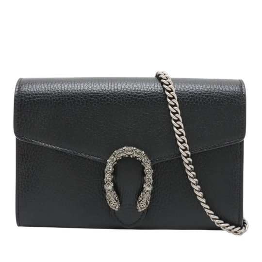 Gucci Dionysus Small Black Leather