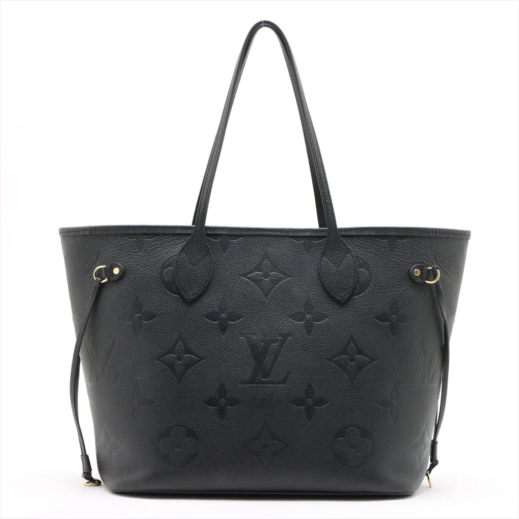 Louis Vuitton Neverfull MM Black Monogram Empreinte