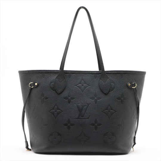 Louis Vuitton Neverfull MM Black Monogram Empreinte