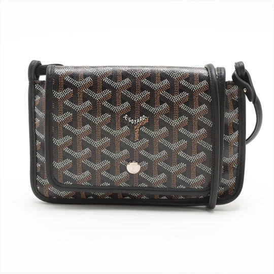 Goyard Pochette Plumet Black Canvas