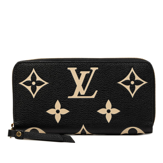 Louis Vuitton Zippy Wallet Black Monogram Empreinte