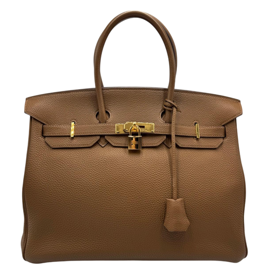 Hermès Birkin 35 Gold Togo Gold