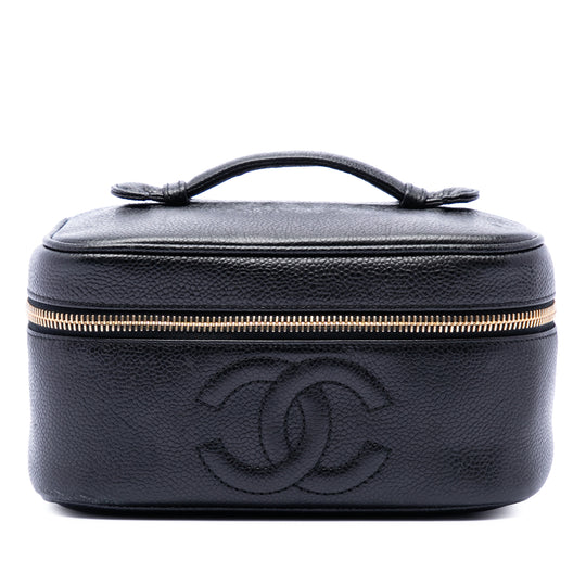 Chanel Vanity Black Caviar