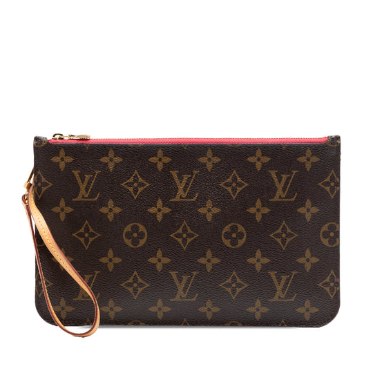 Louis Vuitton Neverfull Pouch MM Monogram Canvas