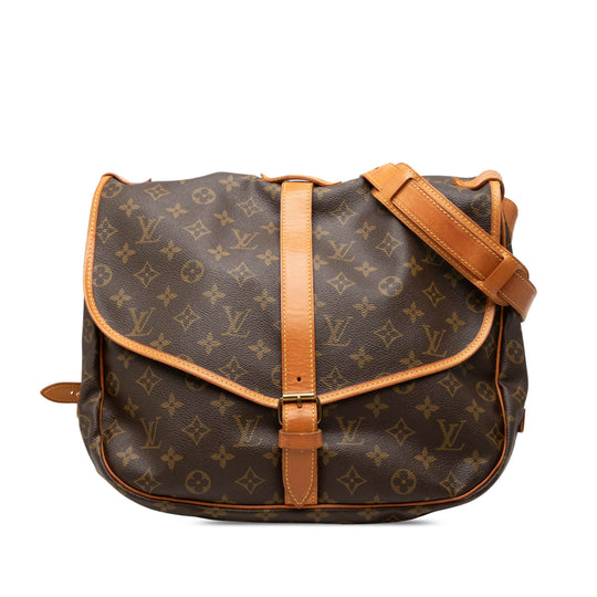 Louis Vuitton Saumur 35 Monogram Canvas