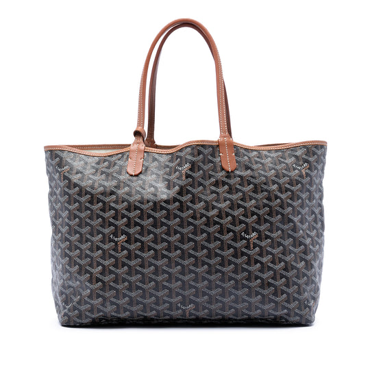 Goyard Saint Louis PM Black Goyardine Canvas