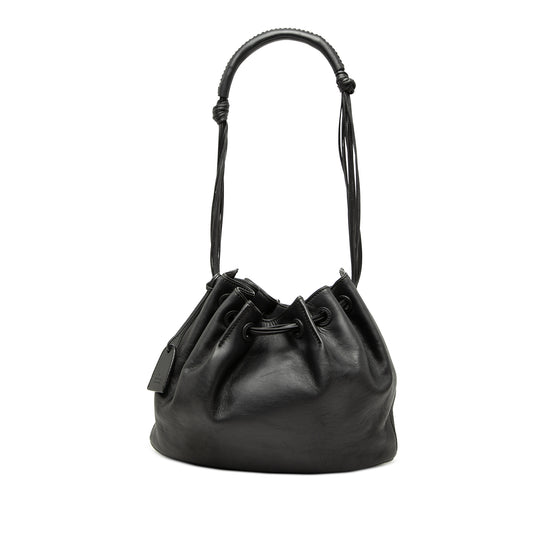 Gucci Bucket Bag Black Calfskin