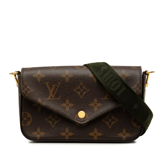 Louis Vuitton Felicie Strap and Go Monogram Canvas