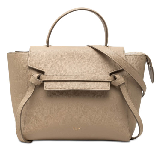 Celine Belt Bag Micro Beige Calfskin