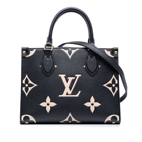 Louis Vuitton OnTheGo PM Black Empreinte