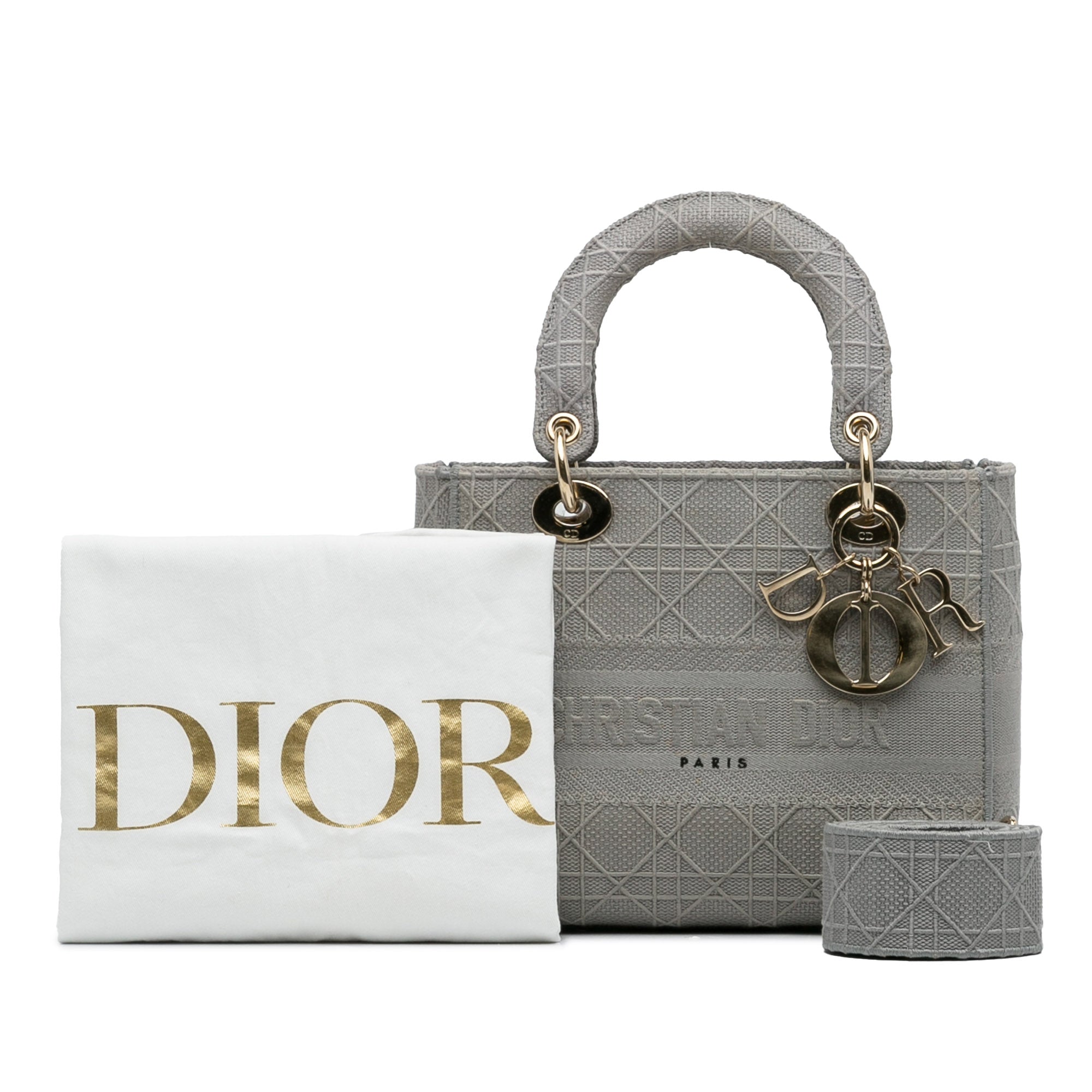 Dior Lady D-Lite Medium Grey