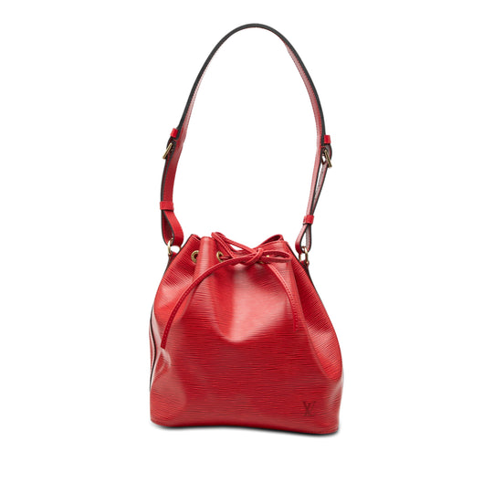 Louis Vuitton Petit Noé Red Epi