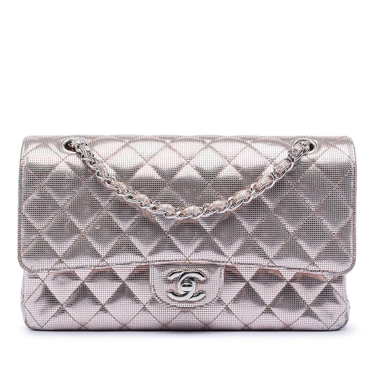 Chanel Classic Double Flap Medium Pink Calfskin