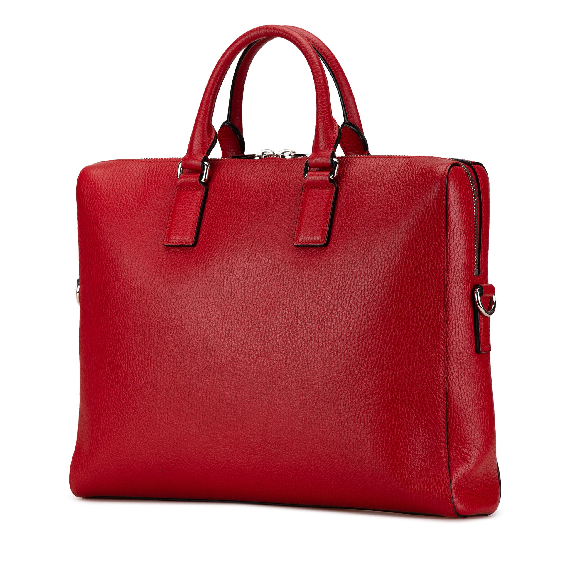 Gucci Business Bag Red Leather