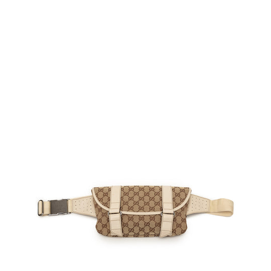Gucci GG Canvas Belt Bag Beige GG Canvas