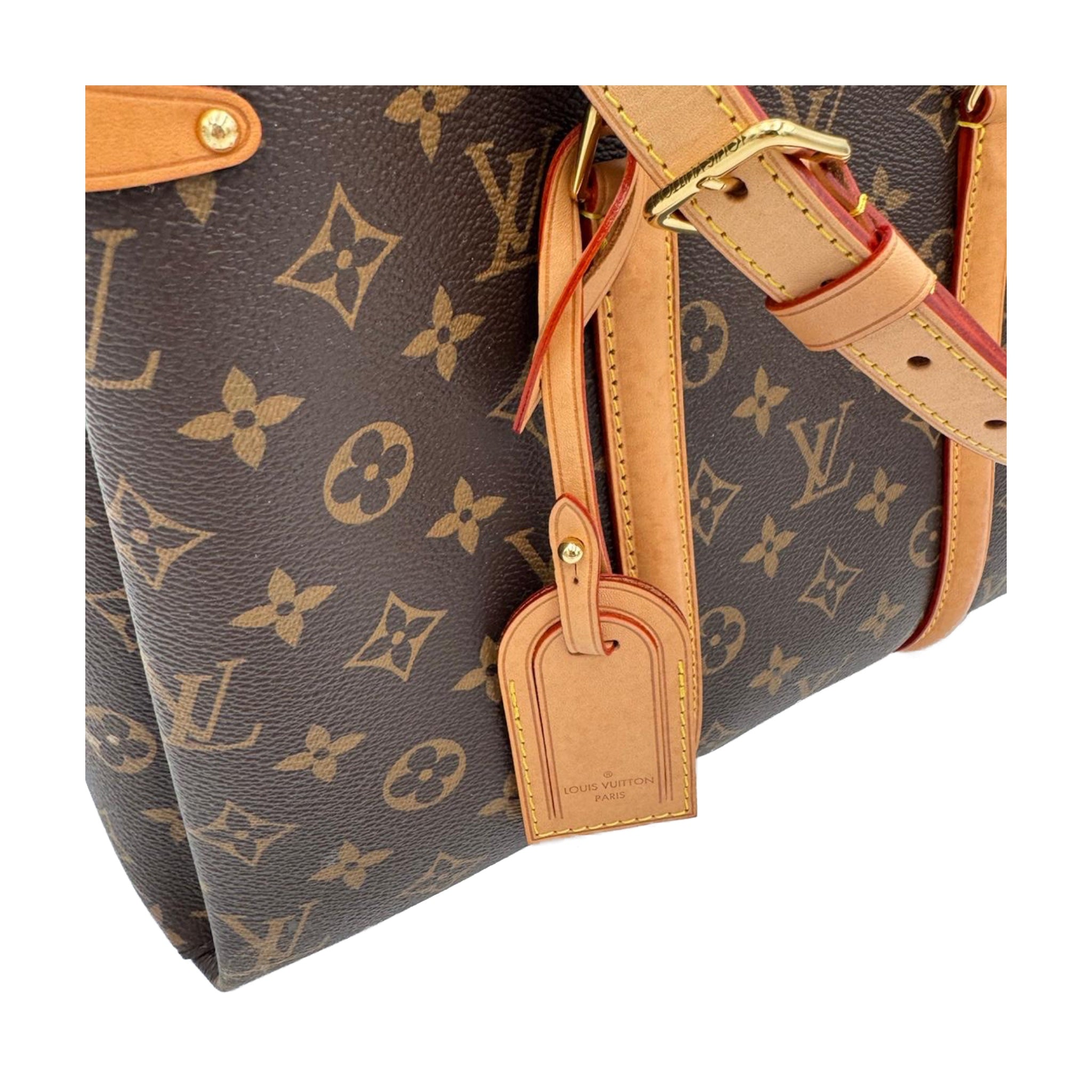 Louis Vuitton Soufflot MM Brown Monogram Canvas