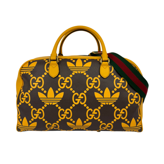 Gucci x Adidas Duffle Bag GG Leather