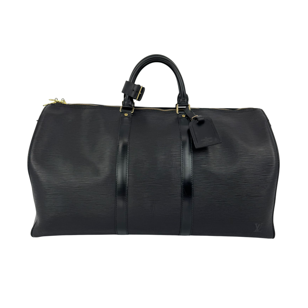 Louis Vuitton Keepall 50 Black Epi