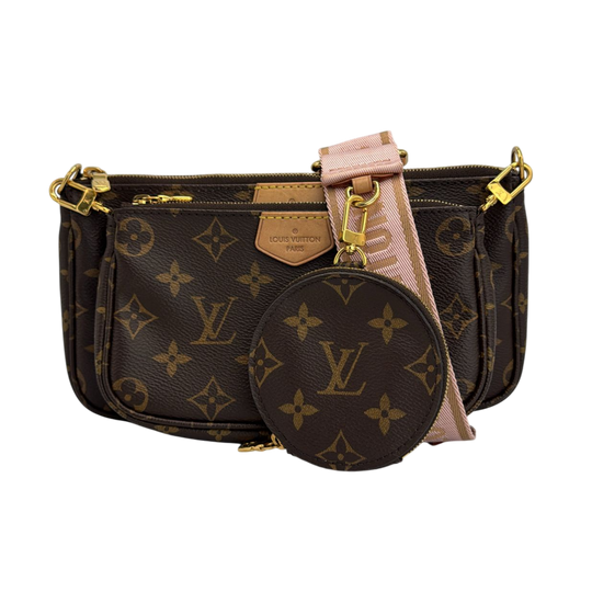 Louis Vuitton Multi-Pochette Accessoires Monogram Canvas Rosé