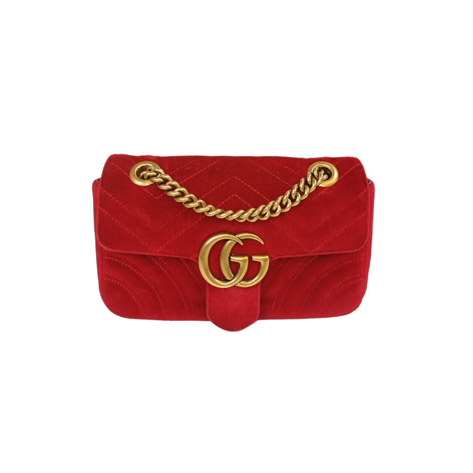 Sac Gucci GG Marmont Mini Rouge