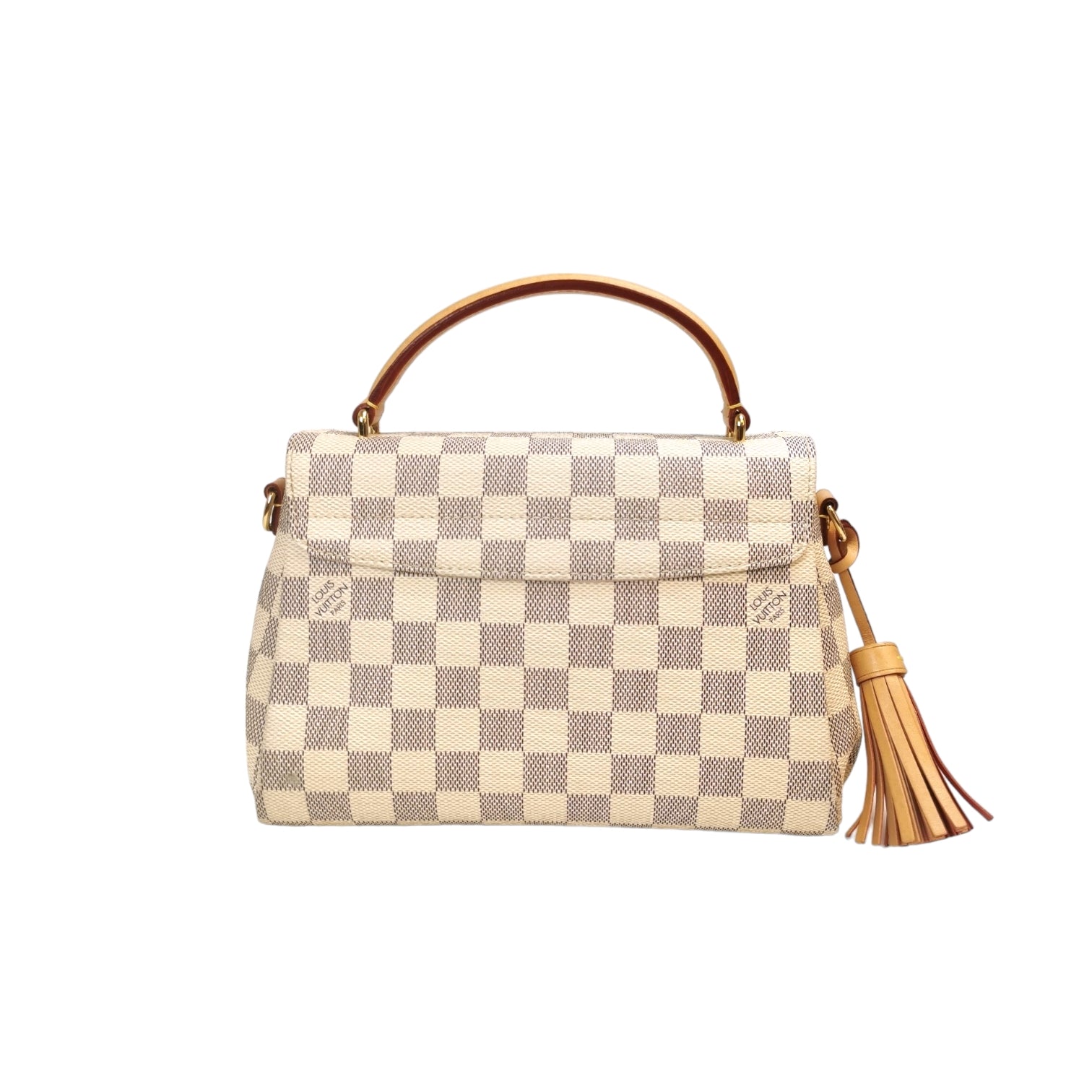 Louis Vuitton Set of Two: Damier Azur Croisette Bag & Wallet., Lot #16067