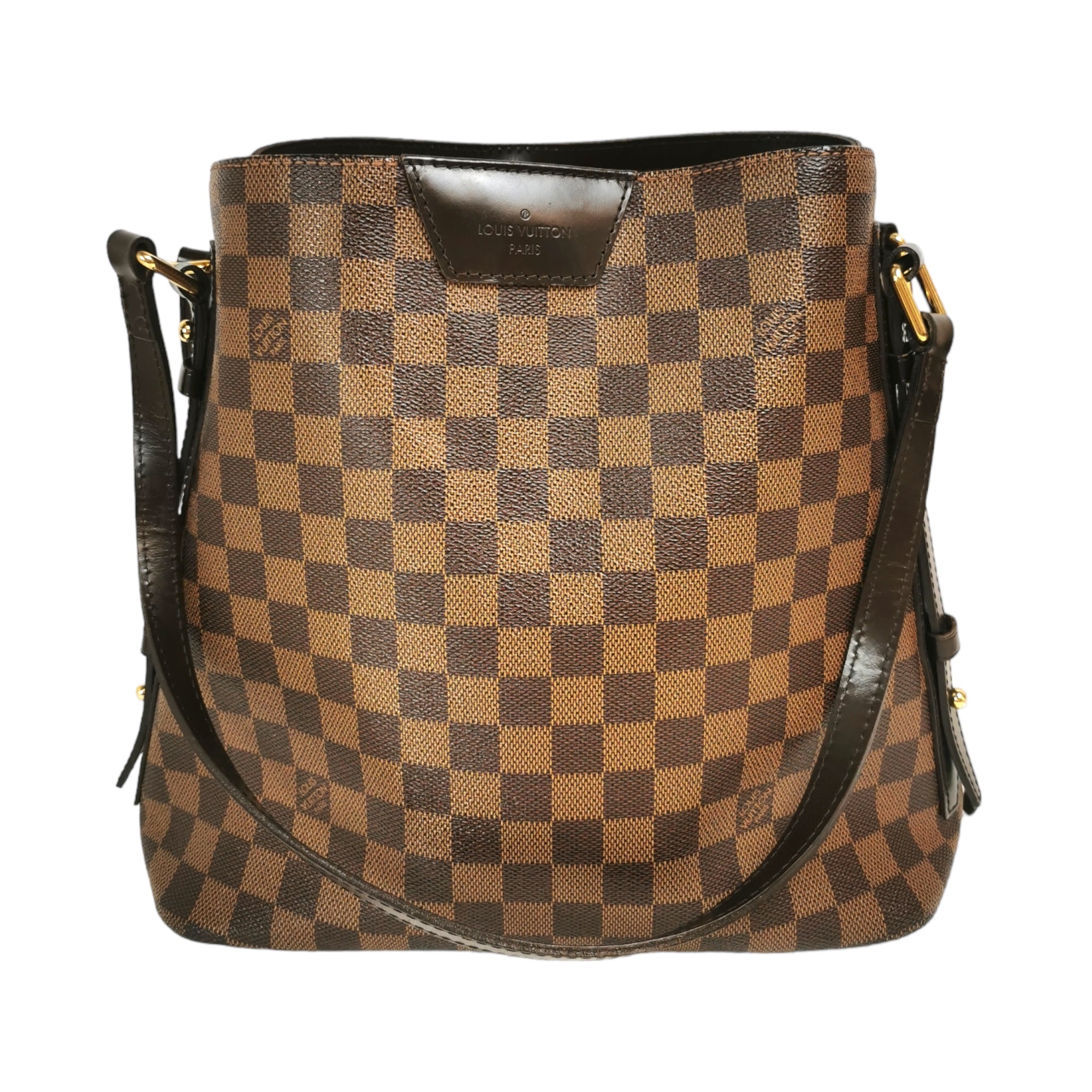 Louis Vuitton - Cabas Rivington Damier Ebene Canvas