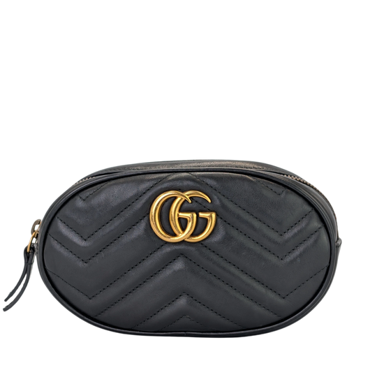 Gucci GG Marmont Belt Bag Black