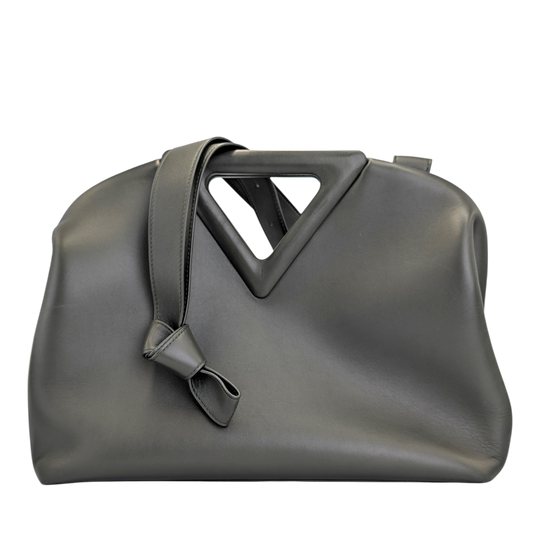 Bottega Veneta Point Large Camping Green Calfskin