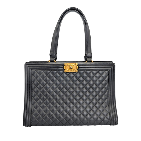 Chanel Boy Shopping Tote