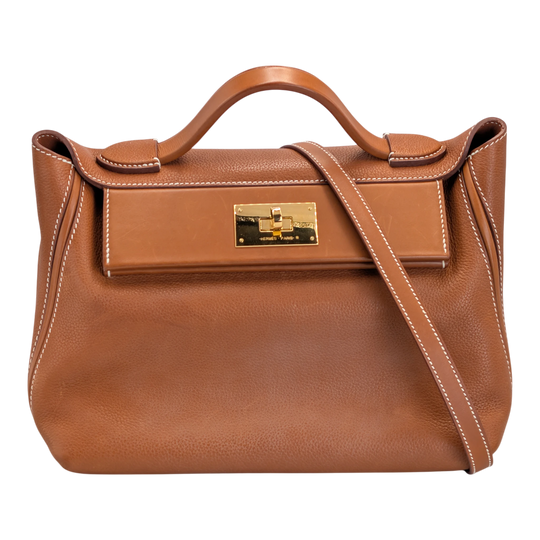 Hermès 24/24 29 Fauve Barenia