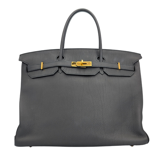 Hermès Birkin 40 Black Togo Gold