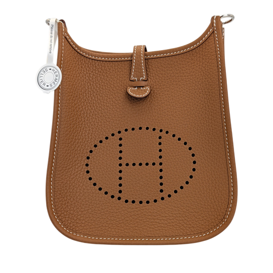Hermès Evelyne 16 TPM Gold Clemence Palladium