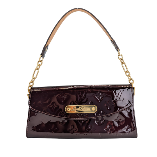 Louis Vuitton Sunset Boulevard Burgundy Monogram Vernis