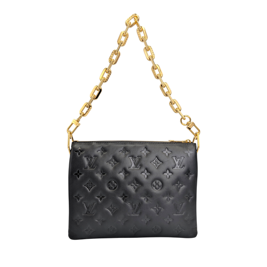 Louis Vuitton Coussin PM Black Empreinte
